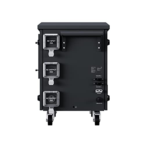 Renogy Solar Generator Portable Home Battery(LiFePO4),4.8KWh Expandable Portable Power Station,Huge 3500W AC Output