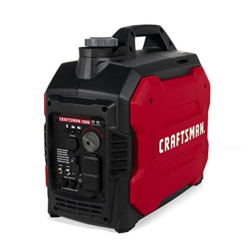 Craftsman C0010250 2,500-Watt Gas Portable Generator - Reliable Power for Outdoor Activities