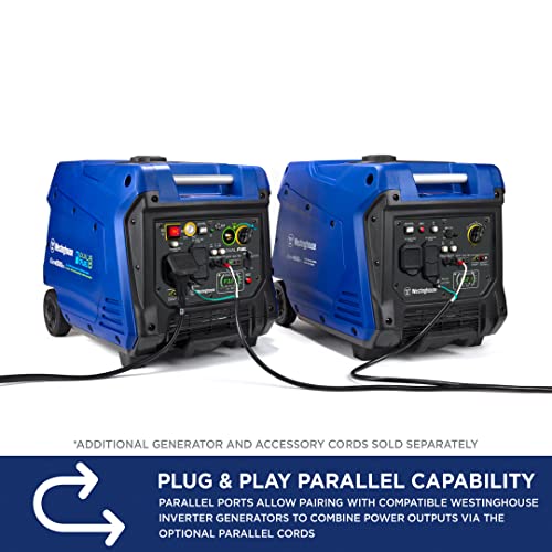 Westinghouse Outdoor Power Equipment 4500 Peak Watt Super Quiet Dual Fuel Portable Inverter Generator