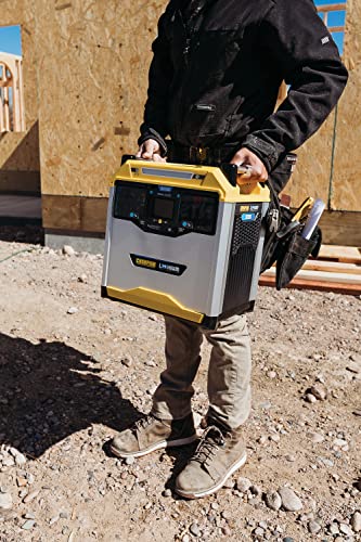 Champion Power Equipment 100593 3276-Wh Power Station 3200/1600-Watt Portable Lithium-Ion Battery Solar Generator