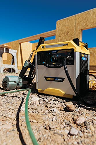 Champion Power Equipment 100593 3276-Wh Power Station 3200/1600-Watt Portable Lithium-Ion Battery Solar Generator