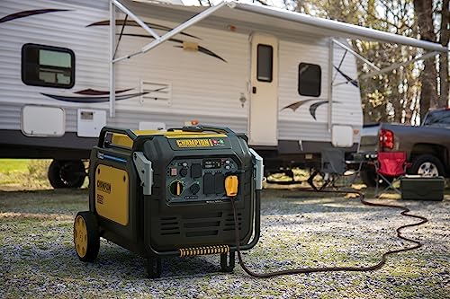 Champion Power Equipment 201175 8500-Watt Electric Start Dual Fuel Inverter Generator with Quiet Technology and CO Shield