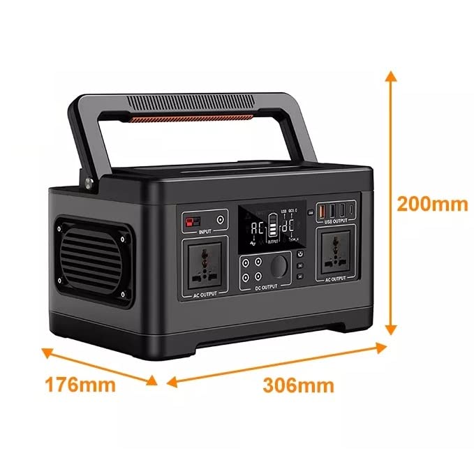 ACTEA 220V 500W Solar Generator Portable Outdoor Power Station High Capacity Home Power Generator