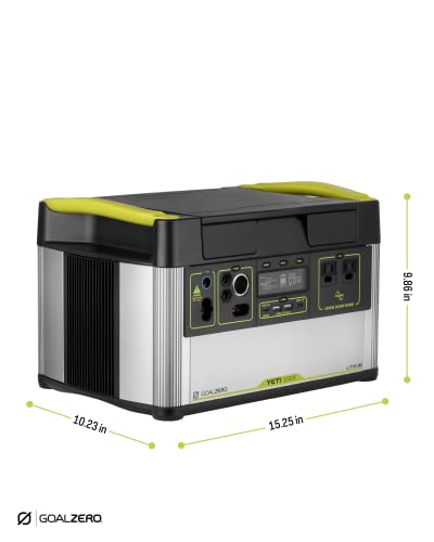 Goal Zero Yeti 1000X Portable Power Station, Solar-Powered Generator