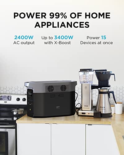 EF ECOFLOW Portable Power Station DELTA Max 2000, 2016Wh Expandable Capacity Portable Generator