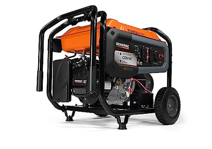 Generac 76864 GP8000E 8,000-Watt Portable Gas Generator - Powerful and Reliable Energy Solution