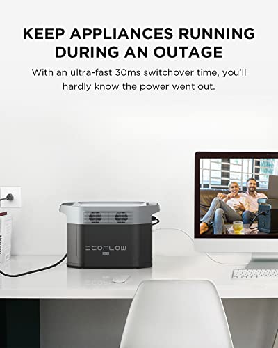 EF ECOFLOW Portable Power Station DELTA Max 2000, 2016Wh Expandable Capacity Portable Generator