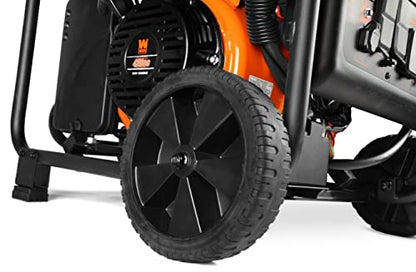 WEN DF875iX 8750-Watt RV and Transfer-Switch-Ready 120V/240V Dual Fuel Open Frame Inverter Generator