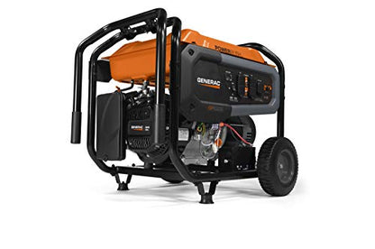 Generac 7682 GP6500E 6500-Watt Gas Portable Generator - Enhanced Power and Durability
