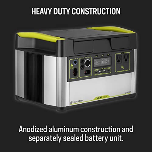 Goal Zero Yeti 1000X Portable Power Station, Solar-Powered Generator
