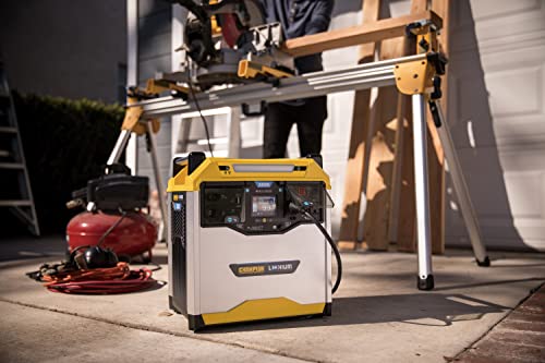 Champion Power Equipment 100593 3276-Wh Power Station 3200/1600-Watt Portable Lithium-Ion Battery Solar Generator