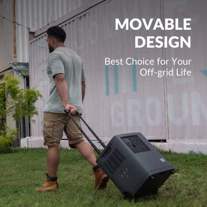 Mango Power E Home Backup and Portable Power Station, 3.5 kWh Capacity & Max 3000W output