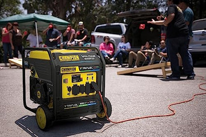 Champion Power Equipment 201176 9000-Watt Electric Start Tri-Fuel Open Frame Inverter Generator with CO Shield