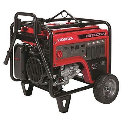 Honda 664310 EB5000X3 120/240V 5000-Watt 6.2 Gallon Portable Generator with Co-Minder