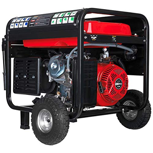 DuroStar 12000-Watt Gas or Propane Dual Fuel Electric Start Portable Generator